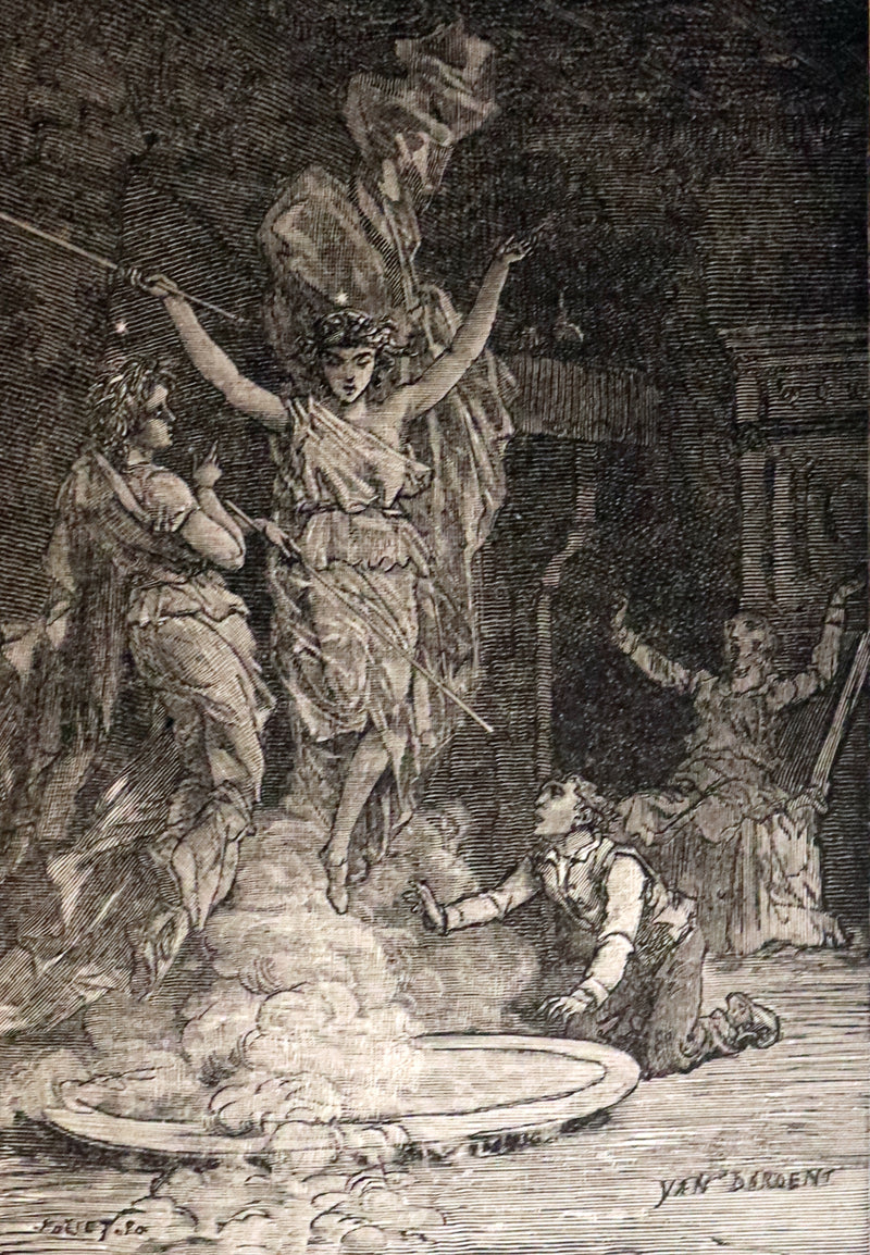 1886 Scarce Book - FAIRY TALES by Edouard Laboulaye - illustrated. FIRST EDITION.