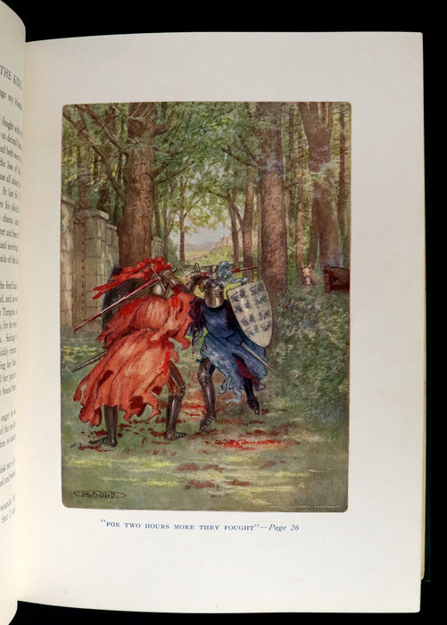 1912 First Edition Illustrated by Maria L. Kirk - Legend of King Arthur - Idylls of the King.