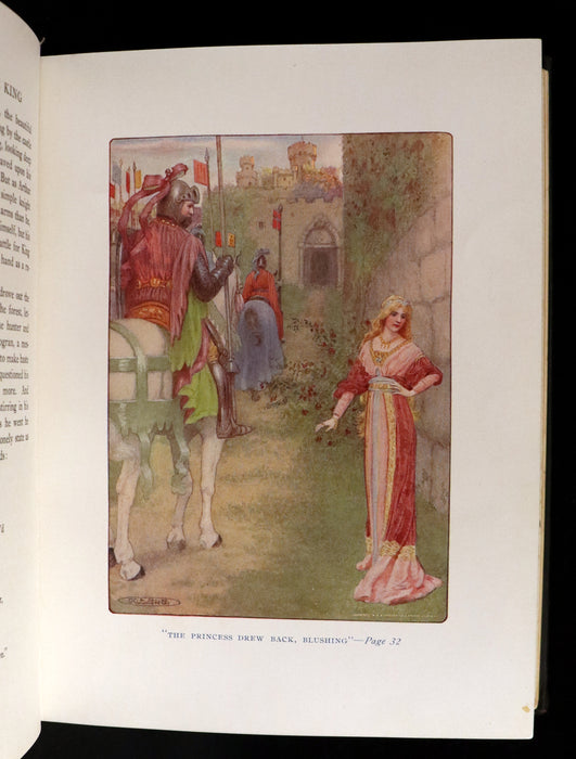 1912 First Edition Illustrated by Maria L. Kirk - Legend of King Arthur - Idylls of the King.