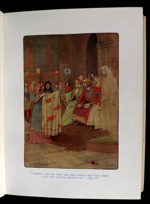 1912 First Edition Illustrated by Maria L. Kirk - Legend of King Arthur - Idylls of the King.