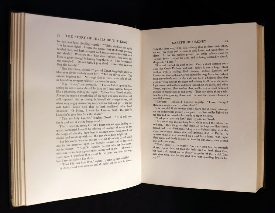 1912 First Edition Illustrated by Maria L. Kirk - Legend of King Arthur - Idylls of the King.