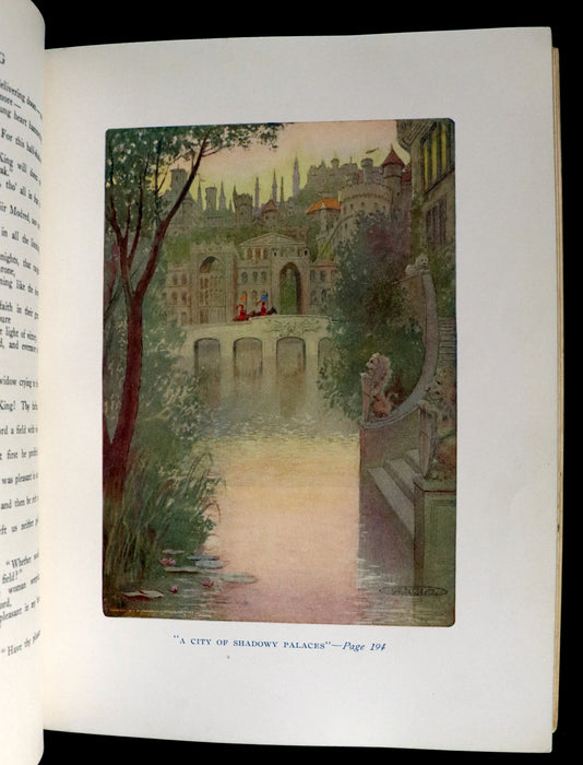 1912 First Edition Illustrated by Maria L. Kirk - Legend of King Arthur - Idylls of the King.