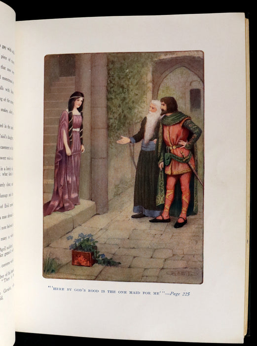 1912 First Edition Illustrated by Maria L. Kirk - Legend of King Arthur - Idylls of the King.