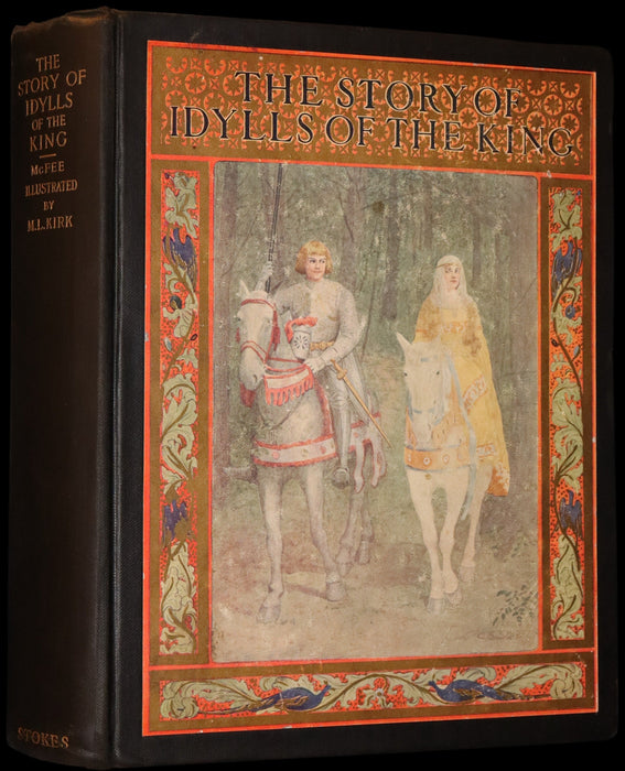 1912 First Edition Illustrated by Maria L. Kirk - Legend of King Arthur - Idylls of the King.