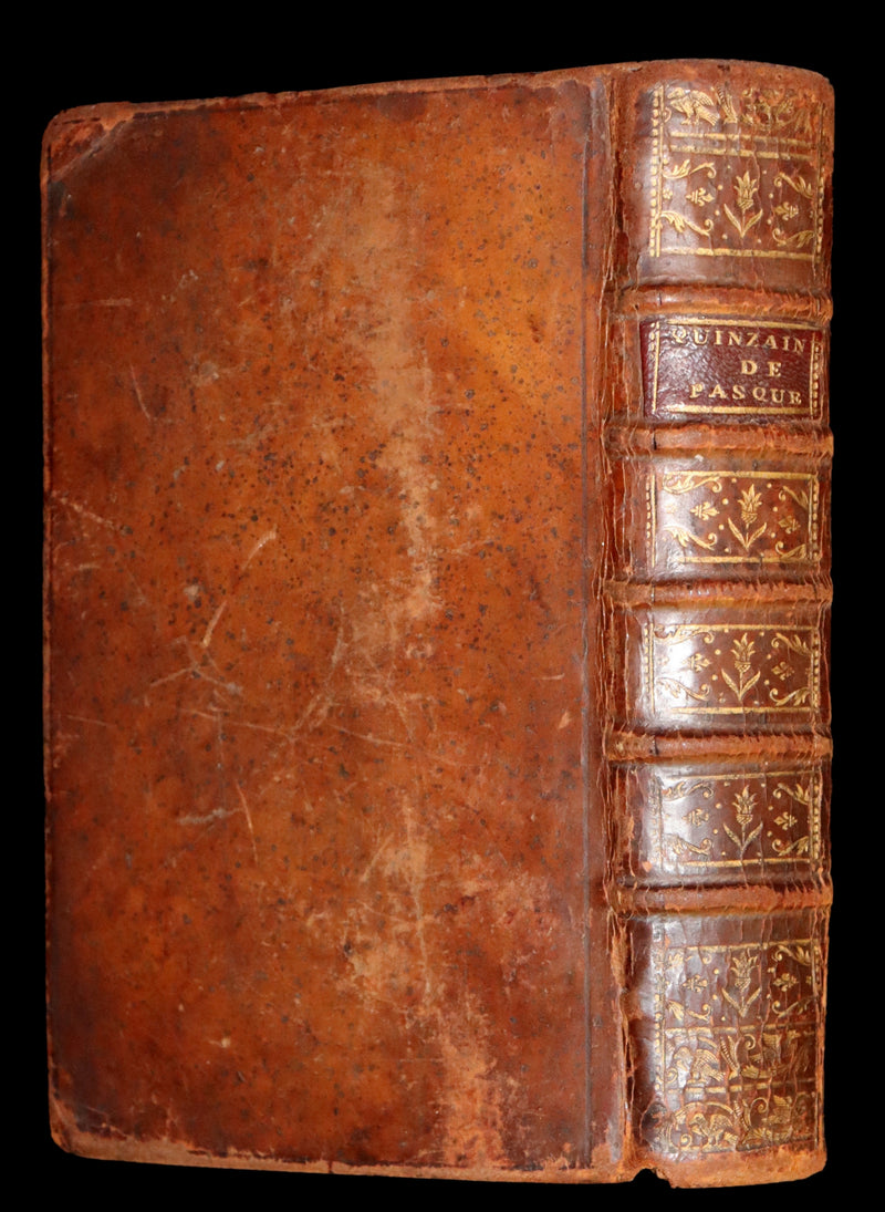 1777 Rare French Latin Book - Easter Prayer - Devotion - Office de la Quinzaine de Paque - following the Breviary & the Missal of Paris.