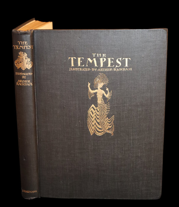 1926 Rare First Edition - THE TEMPEST by Shakespeare illustrated by Arthur RACKHAM.