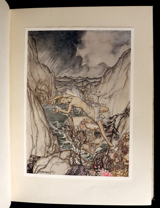 1926 Rare First Edition - THE TEMPEST by Shakespeare illustrated by Arthur RACKHAM.