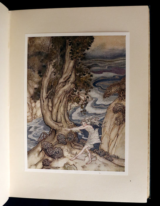 1926 Rare First Edition - THE TEMPEST by Shakespeare illustrated by Arthur RACKHAM.