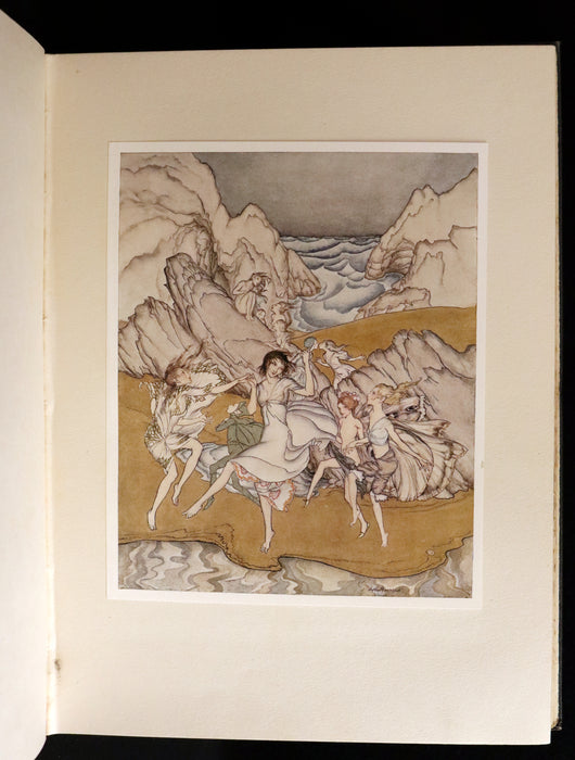 1926 Rare First Edition - THE TEMPEST by Shakespeare illustrated by Arthur RACKHAM.