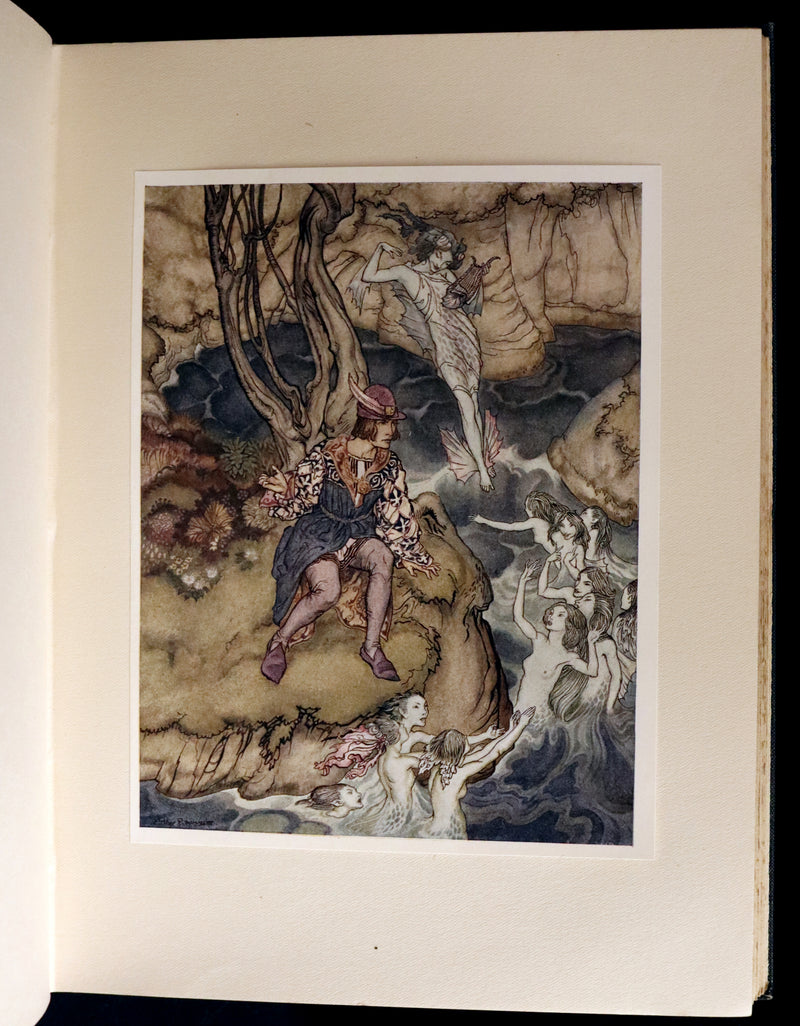1926 Rare First Edition - THE TEMPEST by Shakespeare illustrated by Arthur RACKHAM.