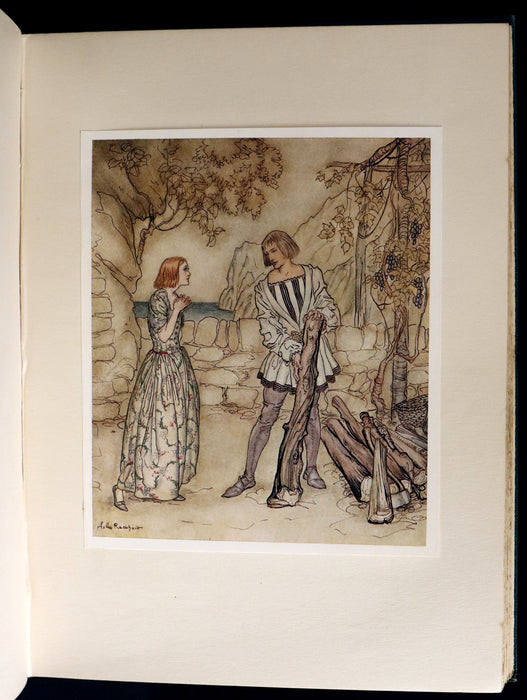 1926 Rare First Edition - THE TEMPEST by Shakespeare illustrated by Arthur RACKHAM.