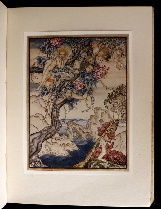 1926 Rare First Edition - THE TEMPEST by Shakespeare illustrated by Arthur RACKHAM.