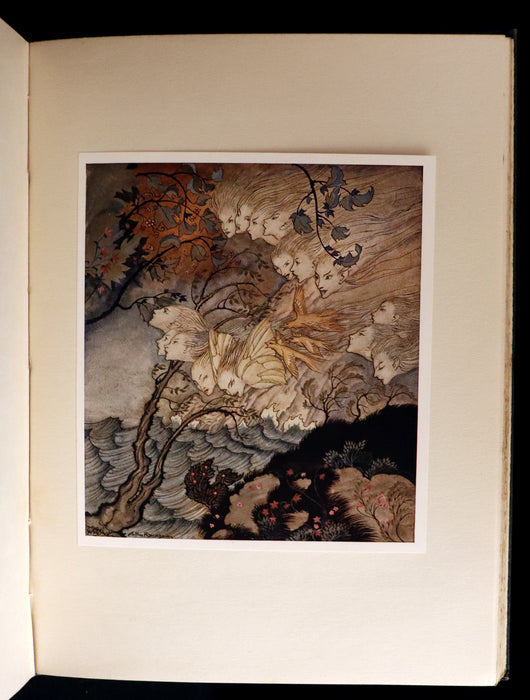 1926 Rare First Edition - THE TEMPEST by Shakespeare illustrated by Arthur RACKHAM.