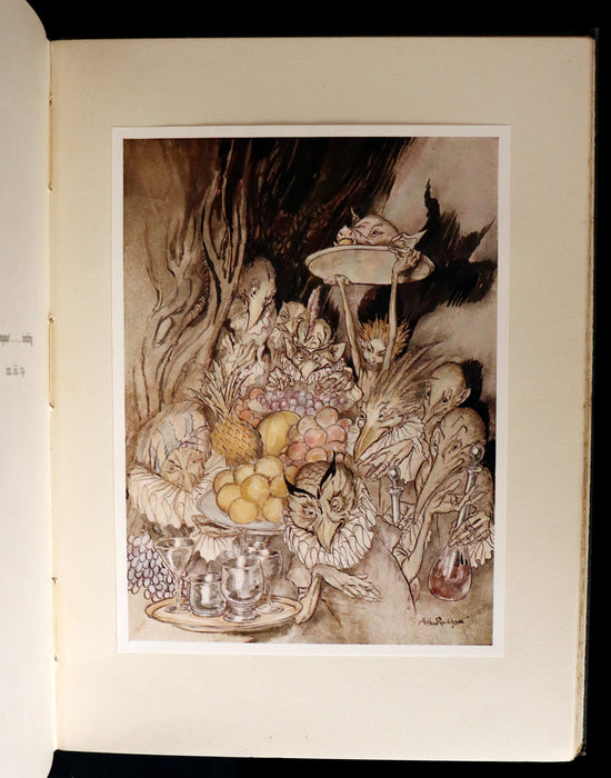 1926 Rare First Edition - THE TEMPEST by Shakespeare illustrated by Arthur RACKHAM.