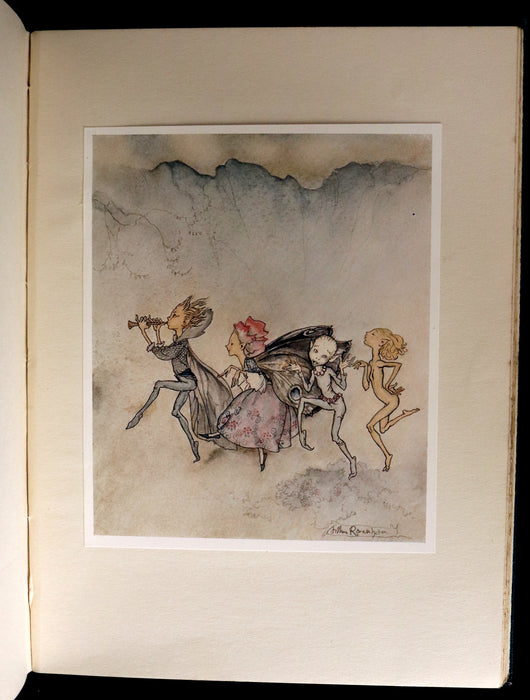 1926 Rare First Edition - THE TEMPEST by Shakespeare illustrated by Arthur RACKHAM.