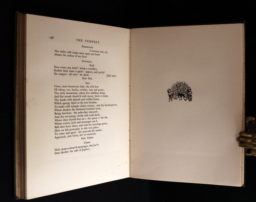 1926 Rare First Edition - THE TEMPEST by Shakespeare illustrated by Arthur RACKHAM.