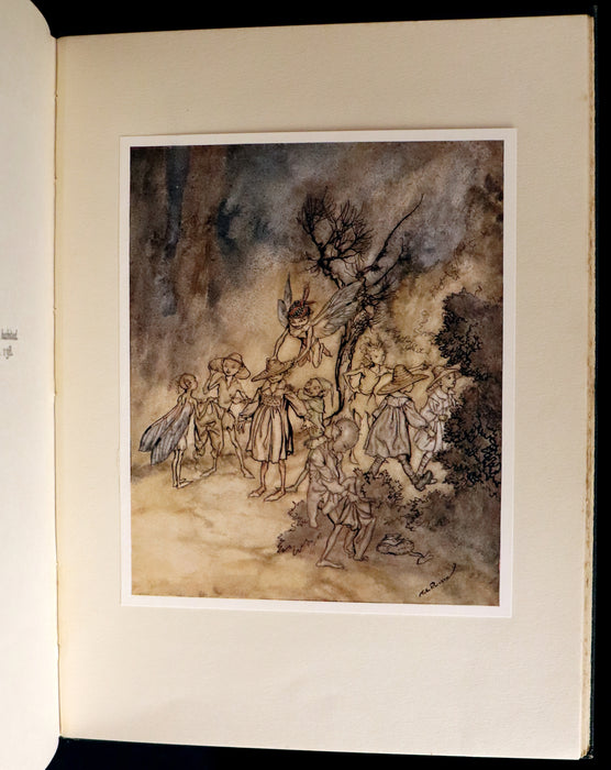 1926 Rare First Edition - THE TEMPEST by Shakespeare illustrated by Arthur RACKHAM.