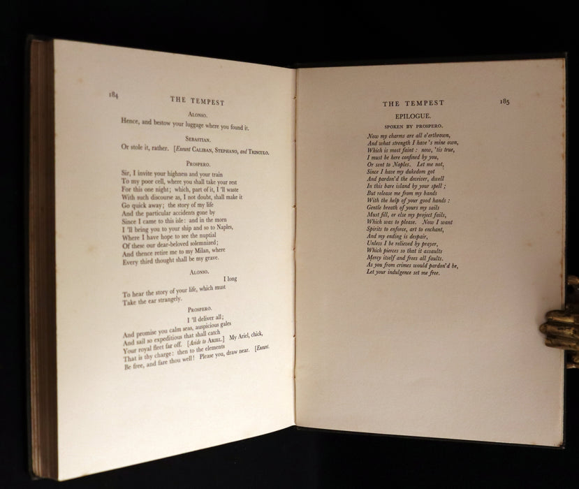 1926 Rare First Edition - THE TEMPEST by Shakespeare illustrated by Arthur RACKHAM.