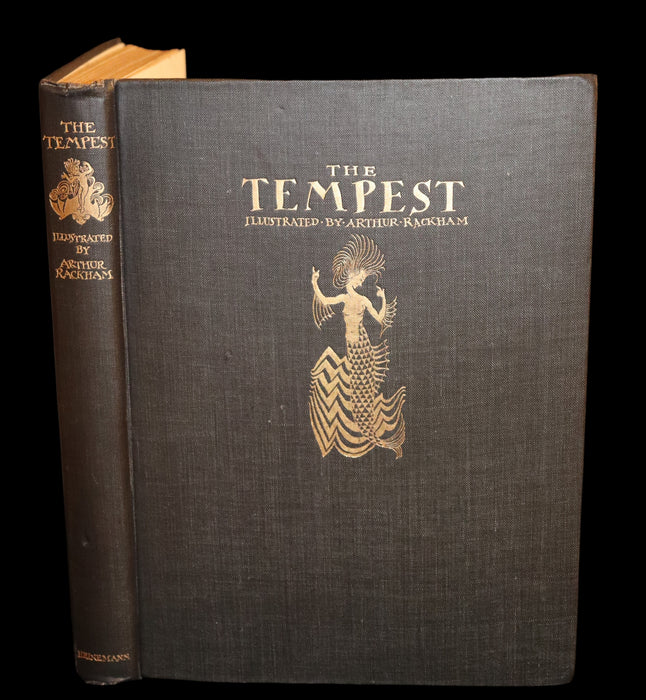 1926 Rare First Edition - THE TEMPEST by Shakespeare illustrated by Arthur RACKHAM.