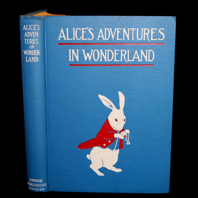 1907 Rare Book - Alice's Adventures in Wonderland Illustrated by Bessie Pease Gutmann. 1stED.