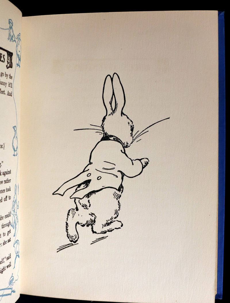 1907 Rare Book - Alice's Adventures in Wonderland Illustrated by Bessie Pease Gutmann. 1stED.