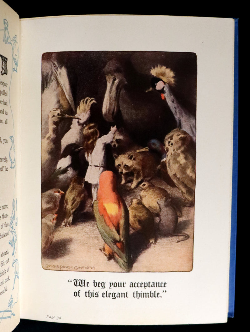 1907 Rare Book - Alice's Adventures in Wonderland Illustrated by Bessie Pease Gutmann. 1stED.