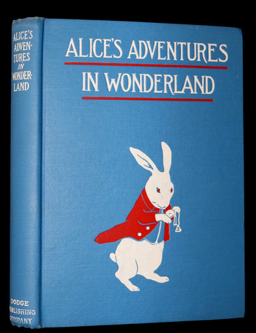 1907 Rare Book - Alice's Adventures in Wonderland Illustrated by Bessie Pease Gutmann. 1stED.