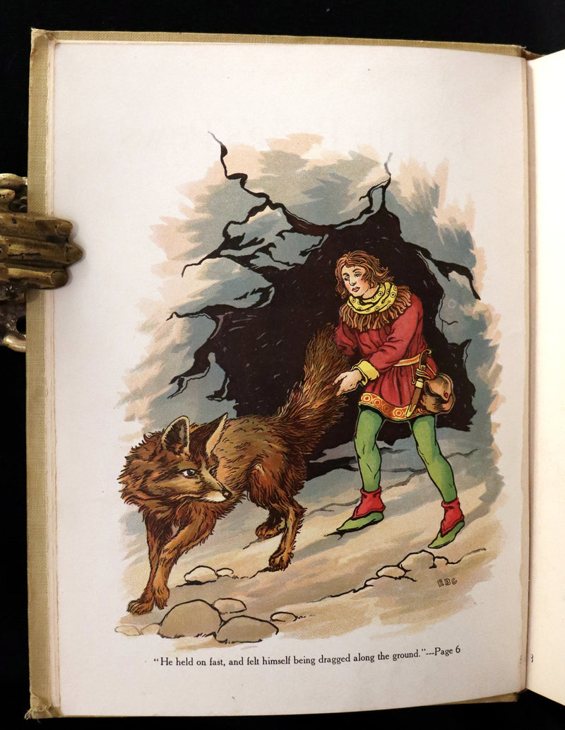 1909 Scarce 1stED - In the Bear's Paws and The Eagle's Claws and other DANISH Fairy Tales by Ivend Grundtvig.