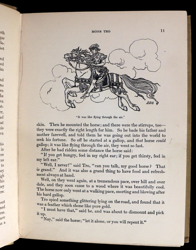 1909 Scarce 1stED - In the Bear's Paws and The Eagle's Claws and other DANISH Fairy Tales by Ivend Grundtvig.