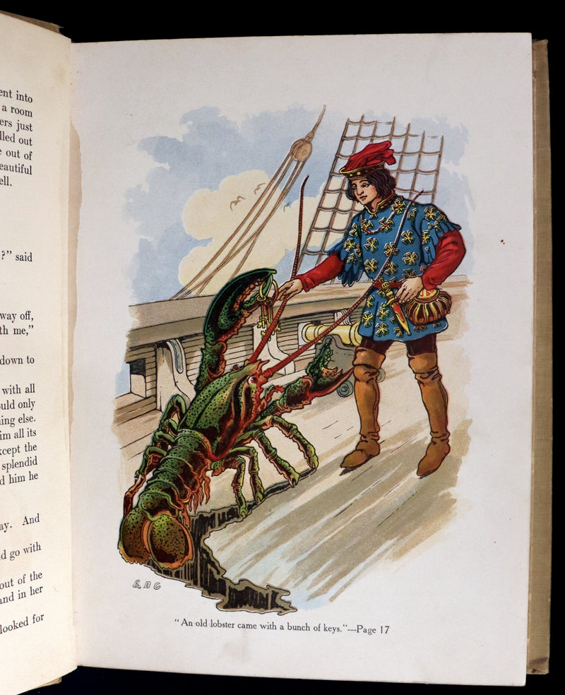 1909 Scarce 1stED - In the Bear's Paws and The Eagle's Claws and other DANISH Fairy Tales by Ivend Grundtvig.