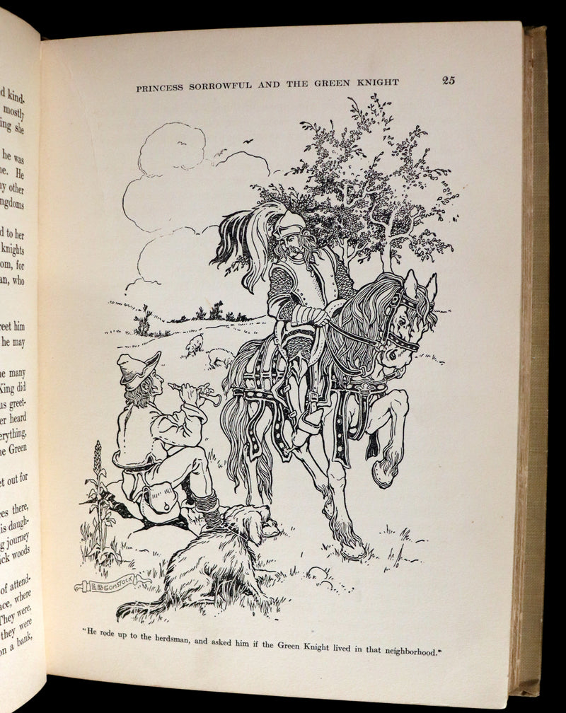 1909 Scarce 1stED - In the Bear's Paws and The Eagle's Claws and other DANISH Fairy Tales by Ivend Grundtvig.