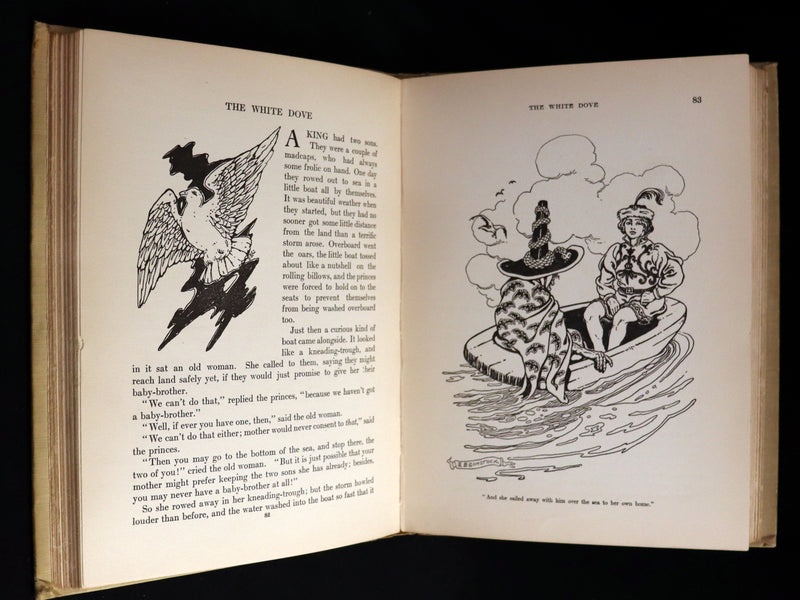 1909 Scarce 1stED - In the Bear's Paws and The Eagle's Claws and other DANISH Fairy Tales by Ivend Grundtvig.