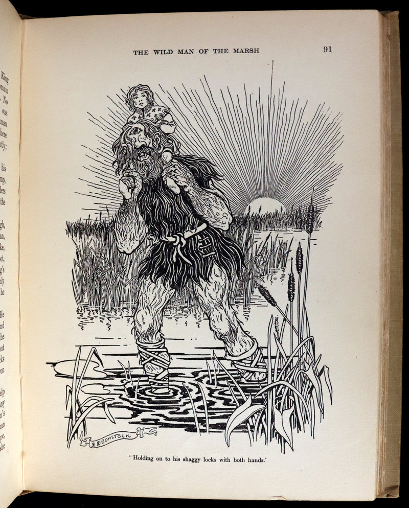 1909 Scarce 1stED - In the Bear's Paws and The Eagle's Claws and other DANISH Fairy Tales by Ivend Grundtvig.