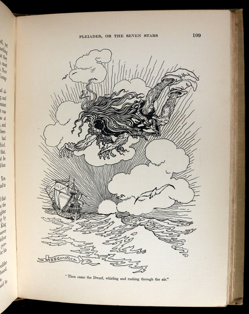 1909 Scarce 1stED - In the Bear's Paws and The Eagle's Claws and other DANISH Fairy Tales by Ivend Grundtvig.