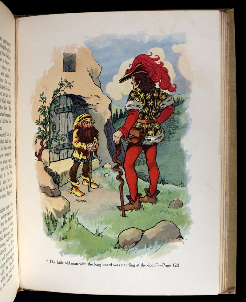 1909 Scarce 1stED - In the Bear's Paws and The Eagle's Claws and other DANISH Fairy Tales by Ivend Grundtvig.