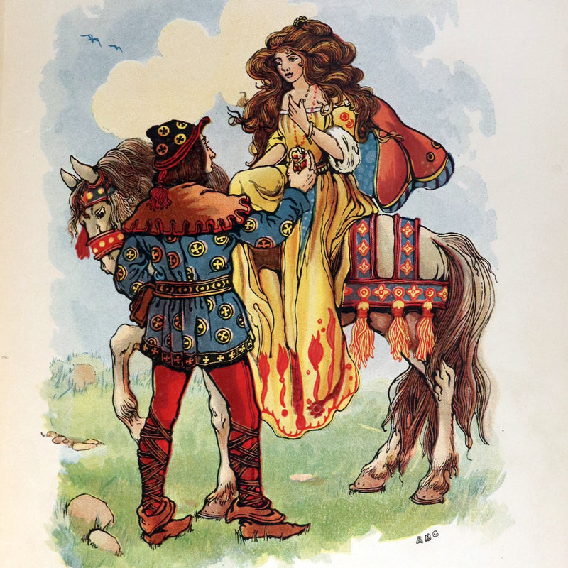 1909 Scarce 1stED - In the Bear's Paws and The Eagle's Claws and other DANISH Fairy Tales by Ivend Grundtvig.