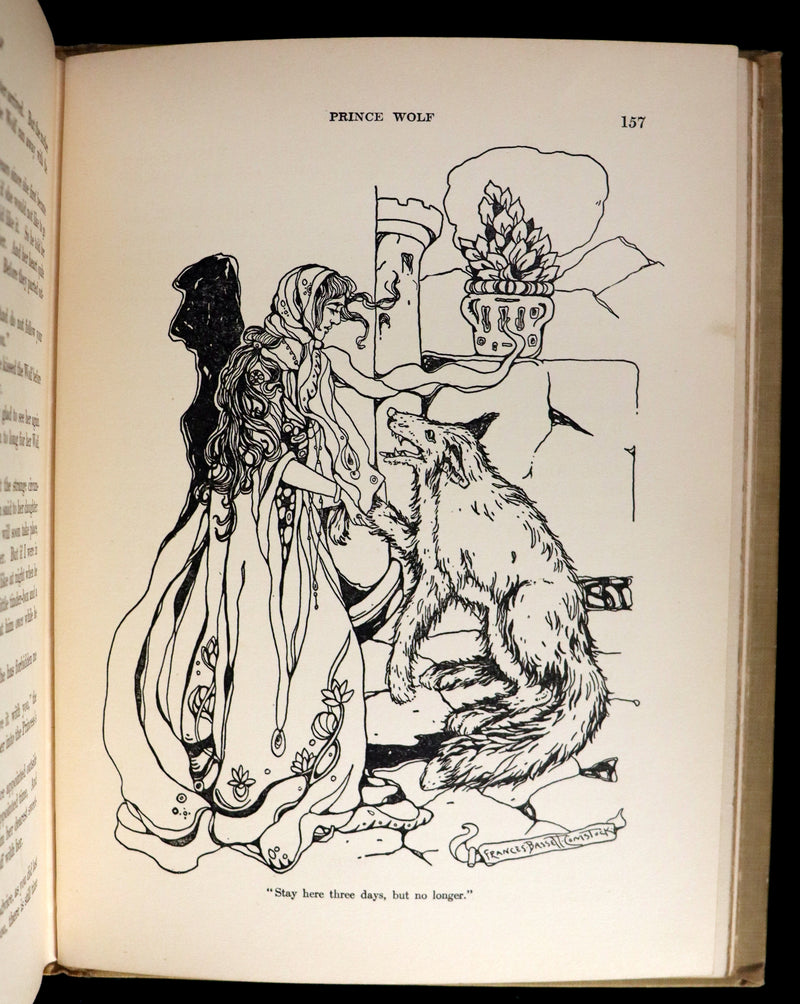 1909 Scarce 1stED - In the Bear's Paws and The Eagle's Claws and other DANISH Fairy Tales by Ivend Grundtvig.