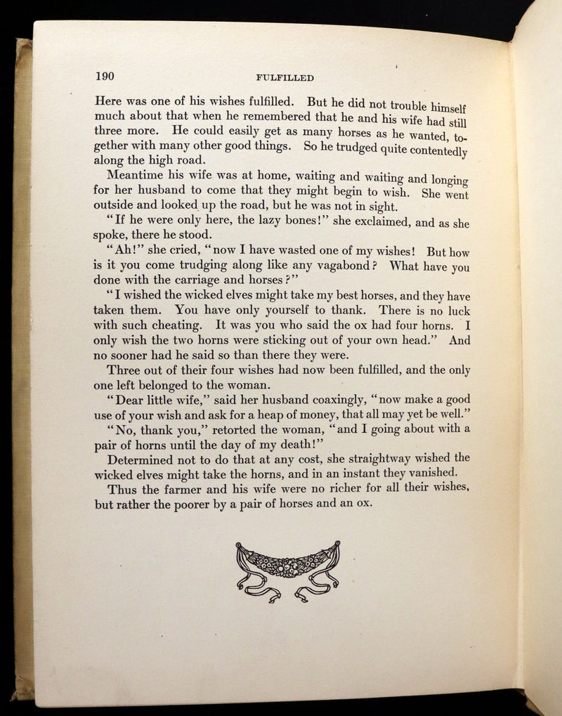 1909 Scarce 1stED - In the Bear's Paws and The Eagle's Claws and other DANISH Fairy Tales by Ivend Grundtvig.