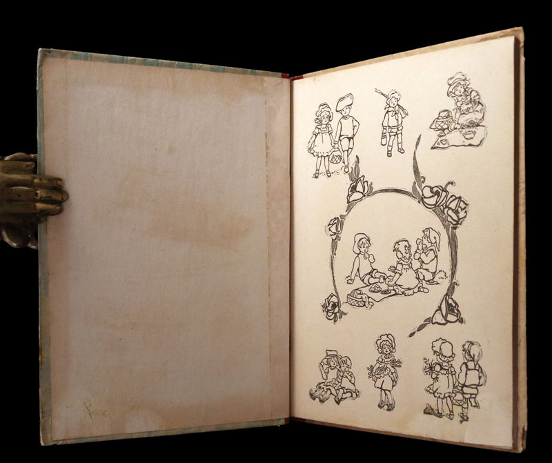1900 Rare Book - Alice's Adventures in Wonderland by Lewis Carroll published by Donohue.