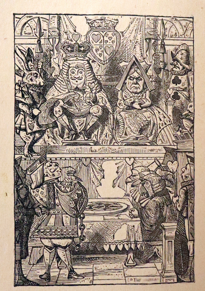 1900 Rare Book - Alice's Adventures in Wonderland by Lewis Carroll published by Donohue.