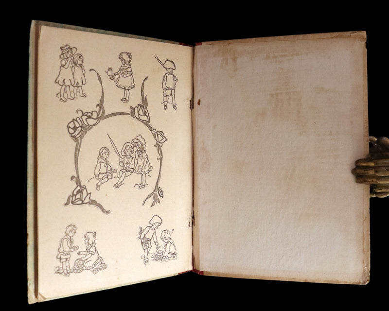 1900 Rare Book - Alice's Adventures in Wonderland by Lewis Carroll published by Donohue.