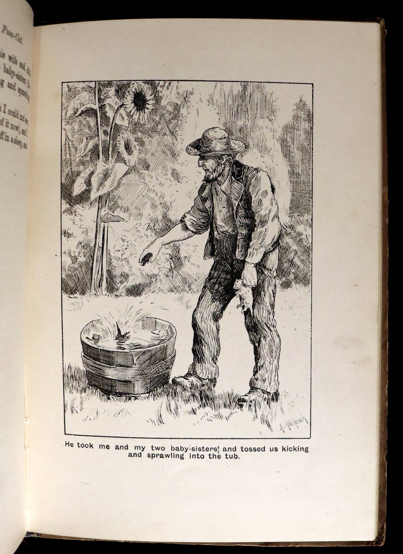 1890 Scarce First Edition - The Nine Lives of Mr. Thomas Puss-Cat by R. H. Lawrence Illustrated by A. Hitchcock.