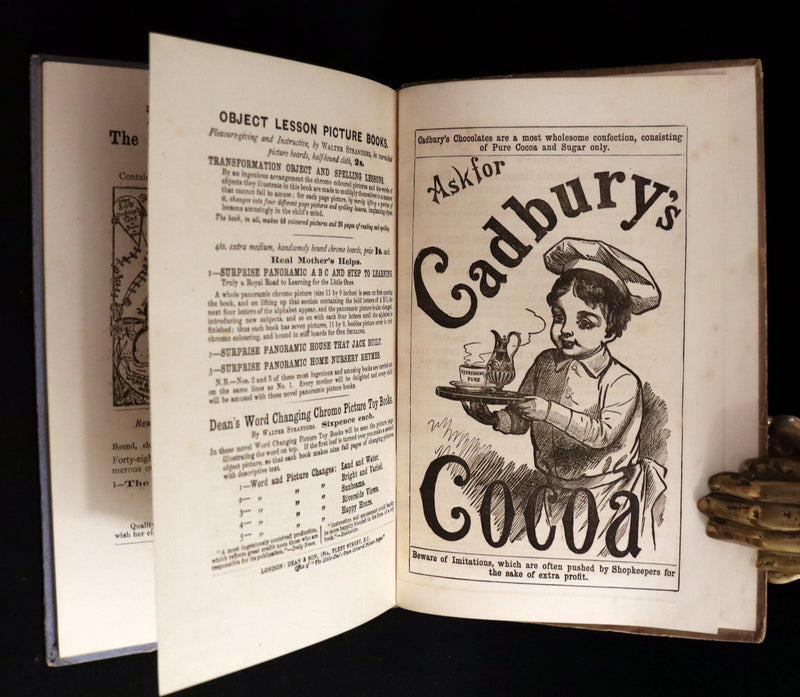 1890 Scarce First Edition - The Nine Lives of Mr. Thomas Puss-Cat by R. H. Lawrence Illustrated by A. Hitchcock.