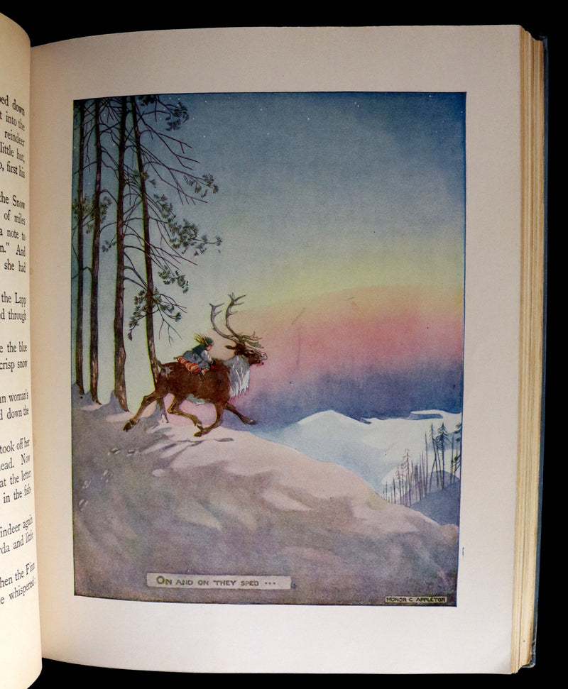 1922 Scarce First Edition - Hans Christian Andersen FAIRY TALES illustrated by Honor Charlotte Appleton.