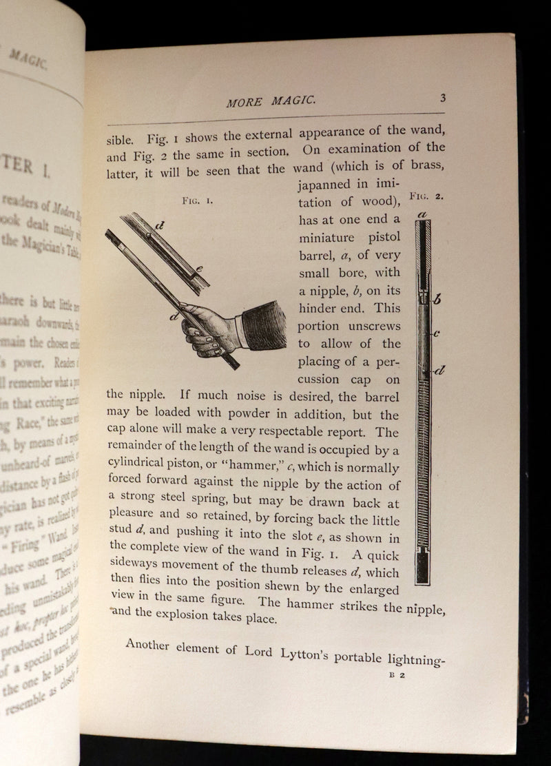 1890 First Edition - MORE MAGIC - A Practical Treatise On Magic by Professor Hoffmann.