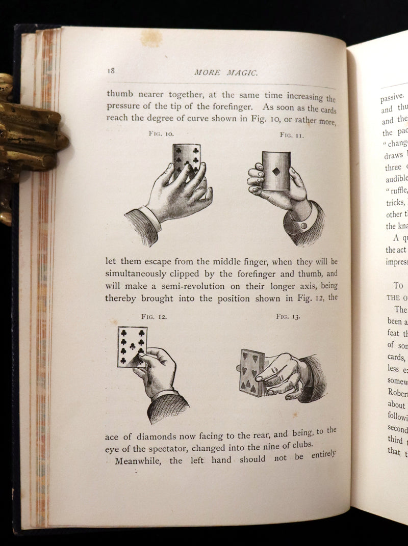 1890 First Edition - MORE MAGIC - A Practical Treatise On Magic by Professor Hoffmann.