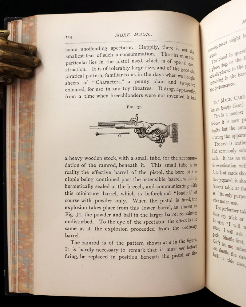1890 First Edition - MORE MAGIC - A Practical Treatise On Magic by Professor Hoffmann.