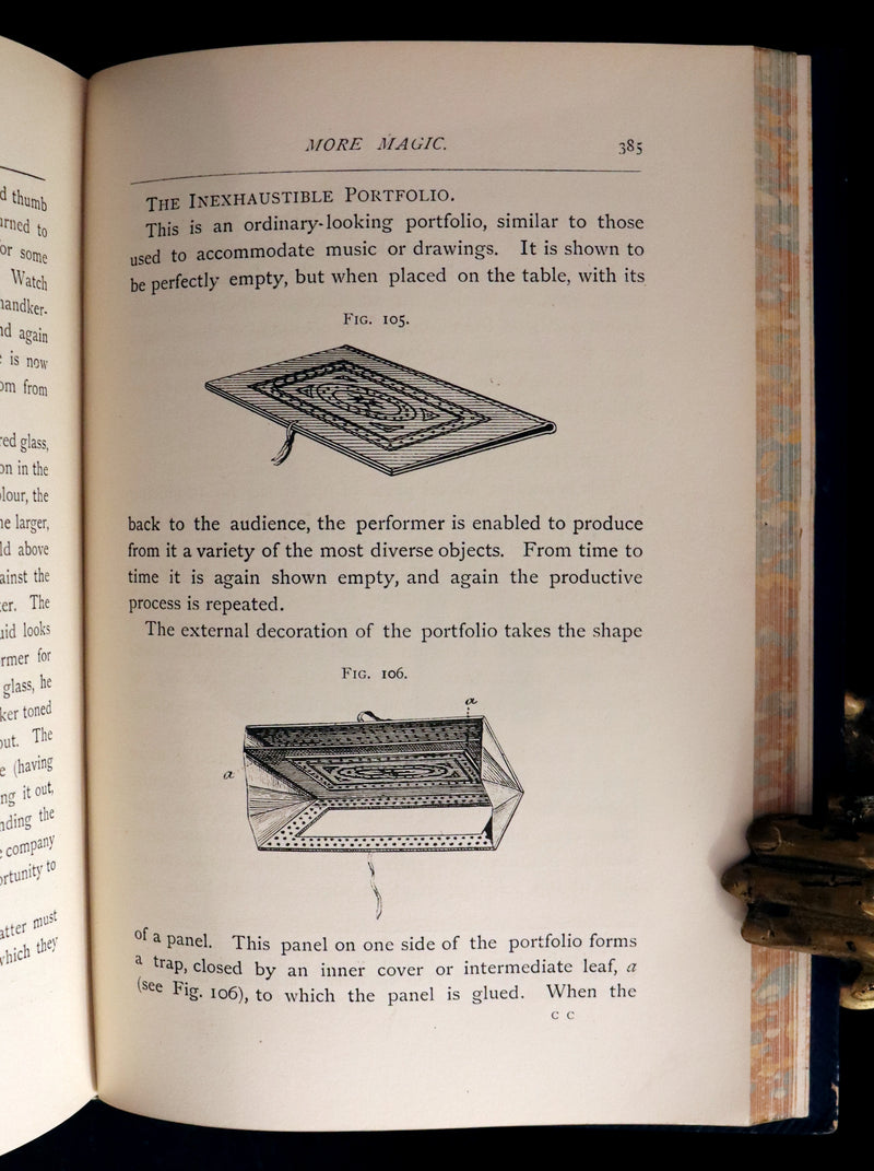 1890 First Edition - MORE MAGIC - A Practical Treatise On Magic by Professor Hoffmann.