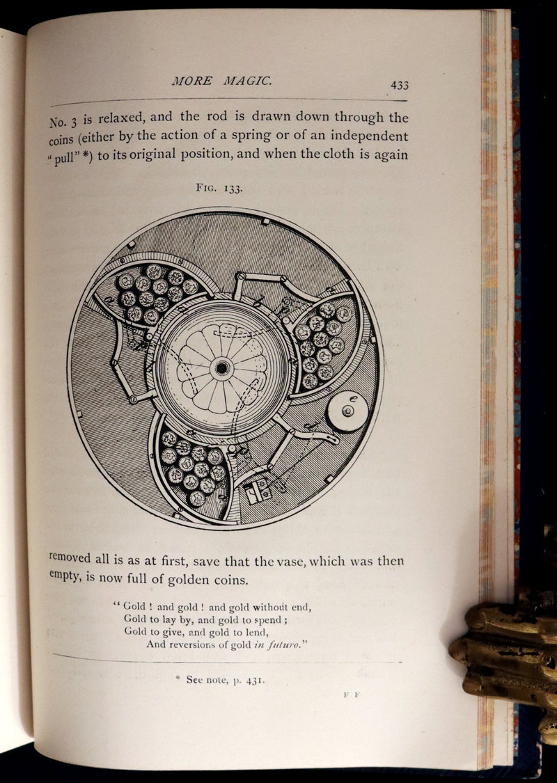 1890 First Edition - MORE MAGIC - A Practical Treatise On Magic by Professor Hoffmann.