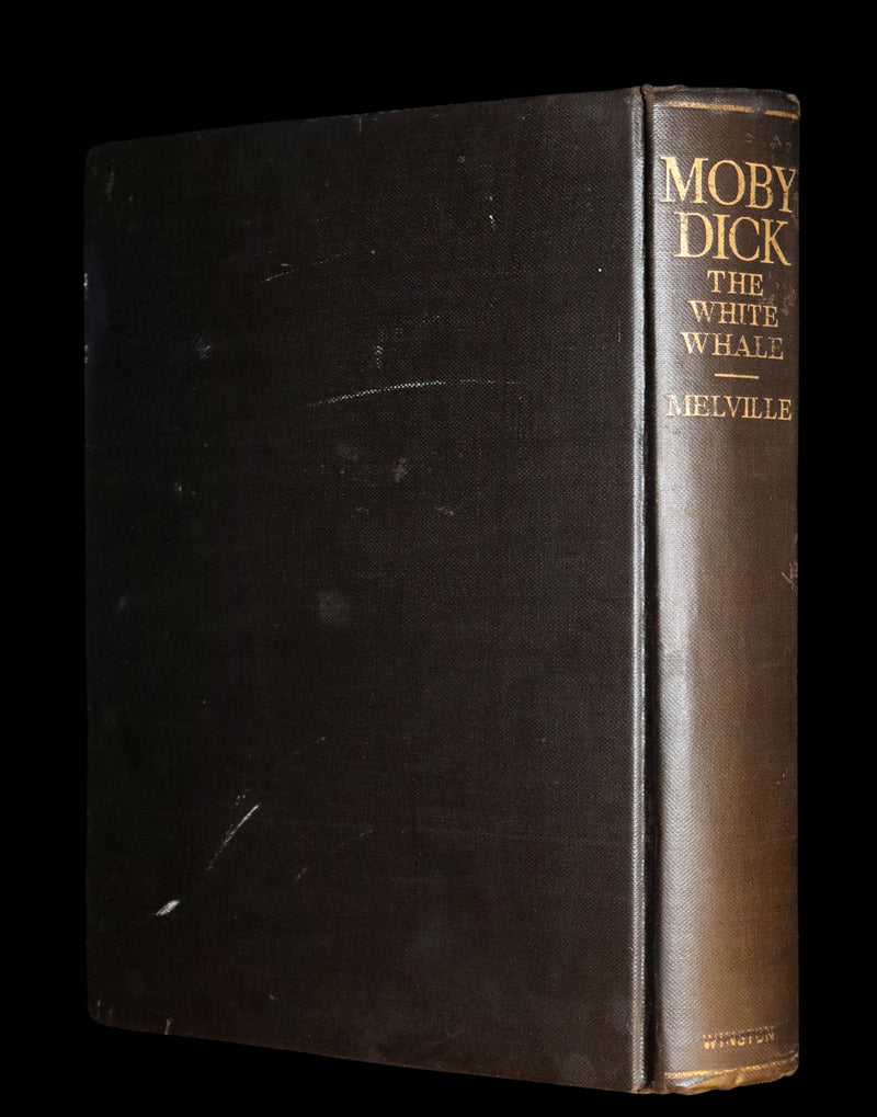 1931 Rare First Edition - Moby Dick or The White Whale by Herman Melville, illustrated by Anton Otto Fischer.
